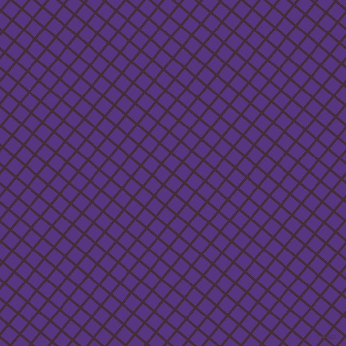 50/140 degree angle diagonal checkered chequered lines, 5 pixel line width, 25 pixel square size, Barossa and Kingfisher Daisy plaid checkered seamless tileable