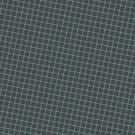 79/169 degree angle diagonal checkered chequered lines, 1 pixel line width, 17 pixel square size, Bermuda and Tuna plaid checkered seamless tileable