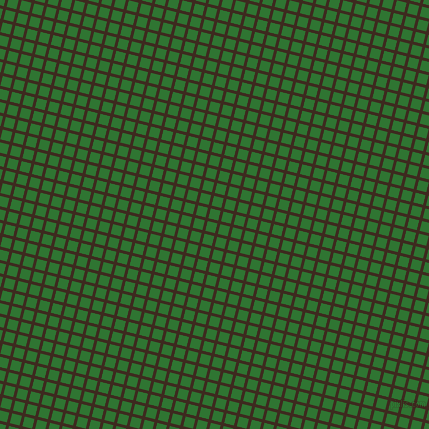76/166 degree angle diagonal checkered chequered lines, 3 pixel lines width, 10 pixel square size, Bistre and Japanese Laurel plaid checkered seamless tileable