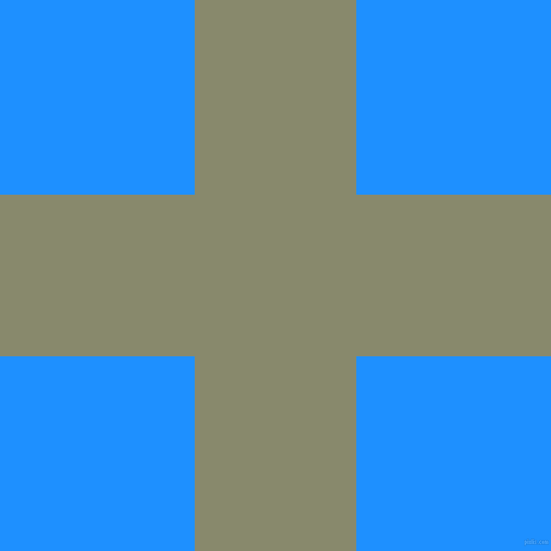 checkered chequered horizontal vertical lines, 234 pixel line width, 564 pixel square size, Bitter and Dodger Blue plaid checkered seamless tileable