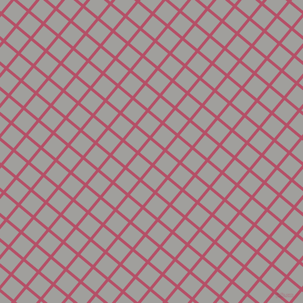 50/140 degree angle diagonal checkered chequered lines, 6 pixel line width, 34 pixel square size, Blush and Mountain Mist plaid checkered seamless tileable