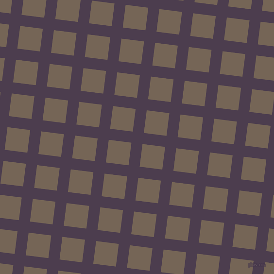 83/173 degree angle diagonal checkered chequered lines, 23 pixel line width, 47 pixel square size, Bossanova and Pine Cone plaid checkered seamless tileable