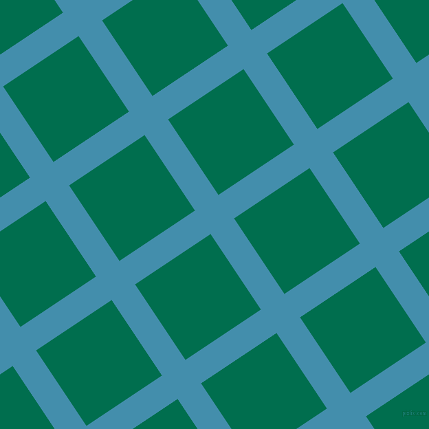 34/124 degree angle diagonal checkered chequered lines, 41 pixel lines width, 132 pixel square size, Boston Blue and Watercourse plaid checkered seamless tileable
