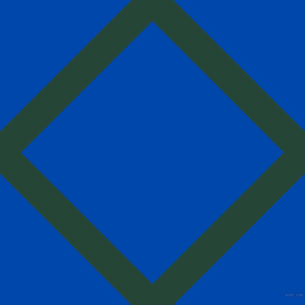 45/135 degree angle diagonal checkered chequered lines, 58 pixel line width, 364 pixel square size, Bottle Green and Cobalt plaid checkered seamless tileable