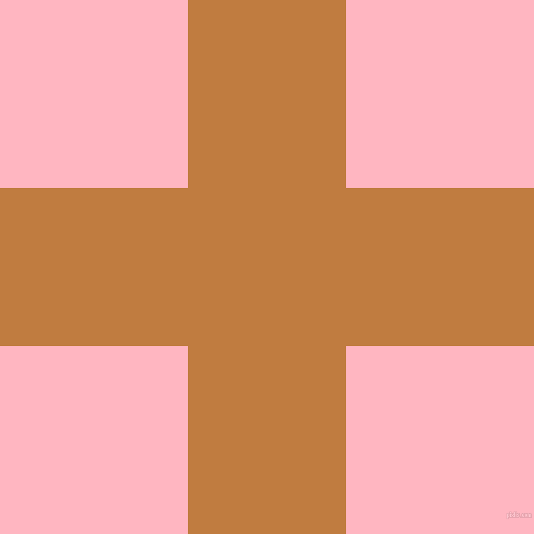 checkered chequered horizontal vertical lines, 225 pixel line width, 534 pixel square size, Brandy Punch and Light Pink plaid checkered seamless tileable