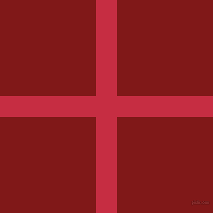 checkered chequered horizontal vertical lines, 42 pixel lines width, 384 pixel square size, Brick Red and Falu Red plaid checkered seamless tileable