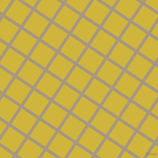 56/146 degree angle diagonal checkered chequered lines, 10 pixel line width, 60 pixel square size, Bronco and Old Gold plaid checkered seamless tileable