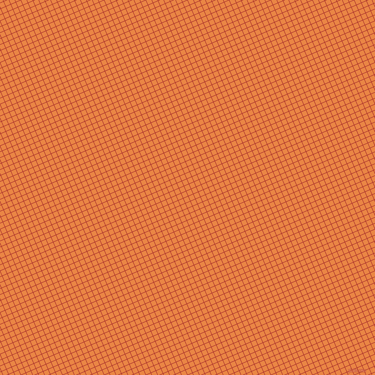 23/113 degree angle diagonal checkered chequered lines, 1 pixel line width, 10 pixel square size, Brown and Flamenco plaid checkered seamless tileable