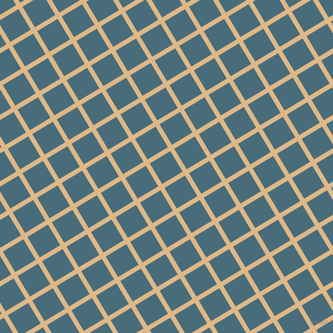 31/121 degree angle diagonal checkered chequered lines, 9 pixel lines width, 47 pixel square size, Burly Wood and Bismark plaid checkered seamless tileable