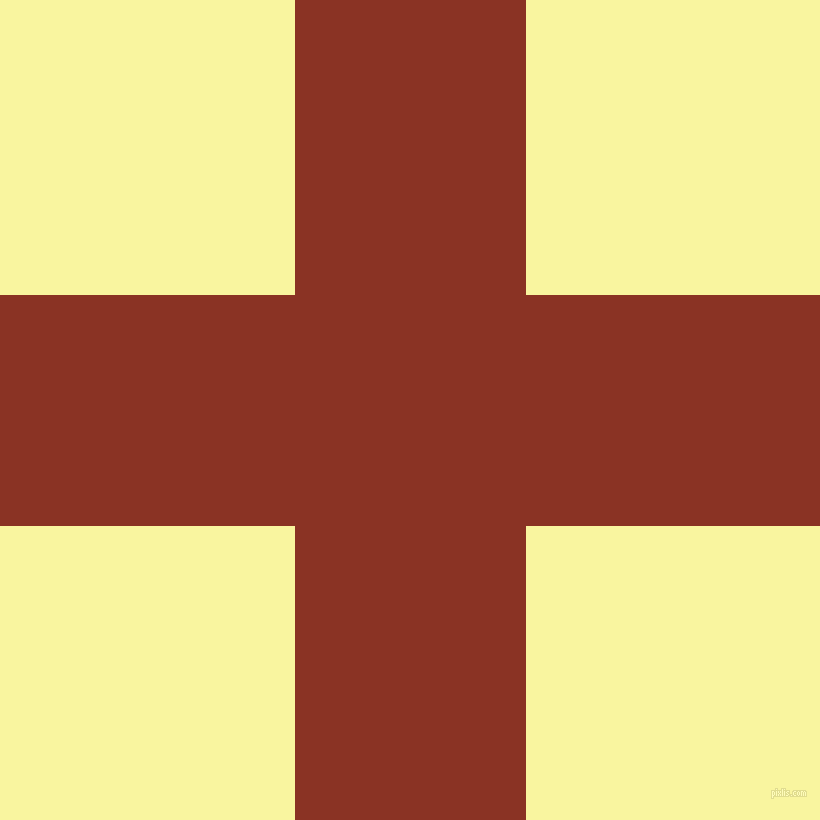 checkered chequered horizontal vertical lines, 231 pixel line width, 589 pixel square size, Burnt Umber and Pale Prim plaid checkered seamless tileable