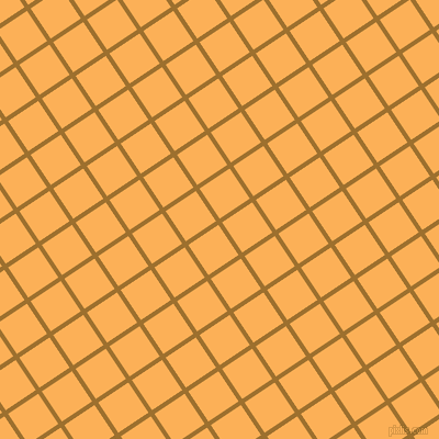 34/124 degree angle diagonal checkered chequered lines, 4 pixel lines width, 33 pixel square size, Buttered Rum and Texas Rose plaid checkered seamless tileable