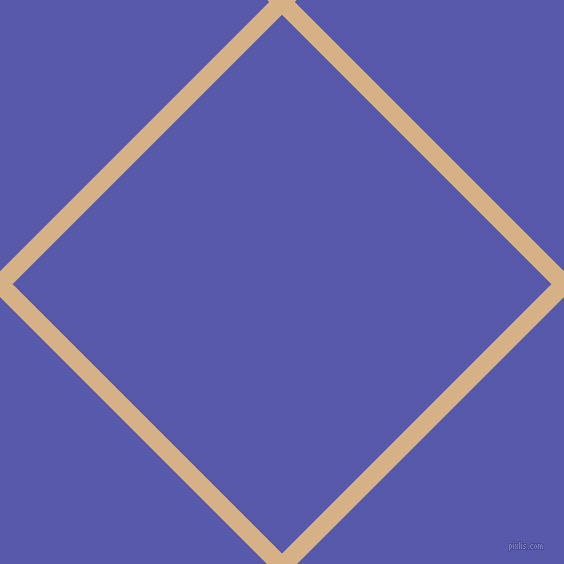 45/135 degree angle diagonal checkered chequered lines, 18 pixel line width, 381 pixel square size, Calico and Rich Blue plaid checkered seamless tileable