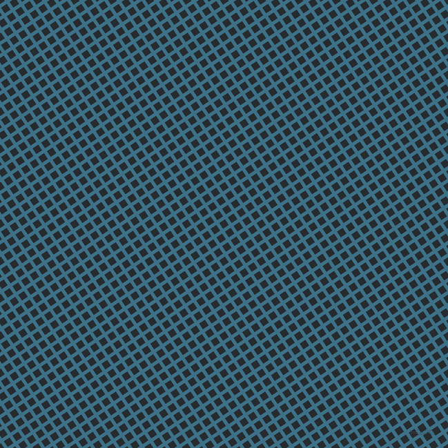 34/124 degree angle diagonal checkered chequered lines, 5 pixel line width, 10 pixel square size, Calypso and Blue Charcoal plaid checkered seamless tileable