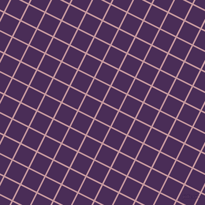 63/153 degree angle diagonal checkered chequered lines, 3 pixel line width, 34 pixel square size, Careys Pink and Scarlet Gum plaid checkered seamless tileable