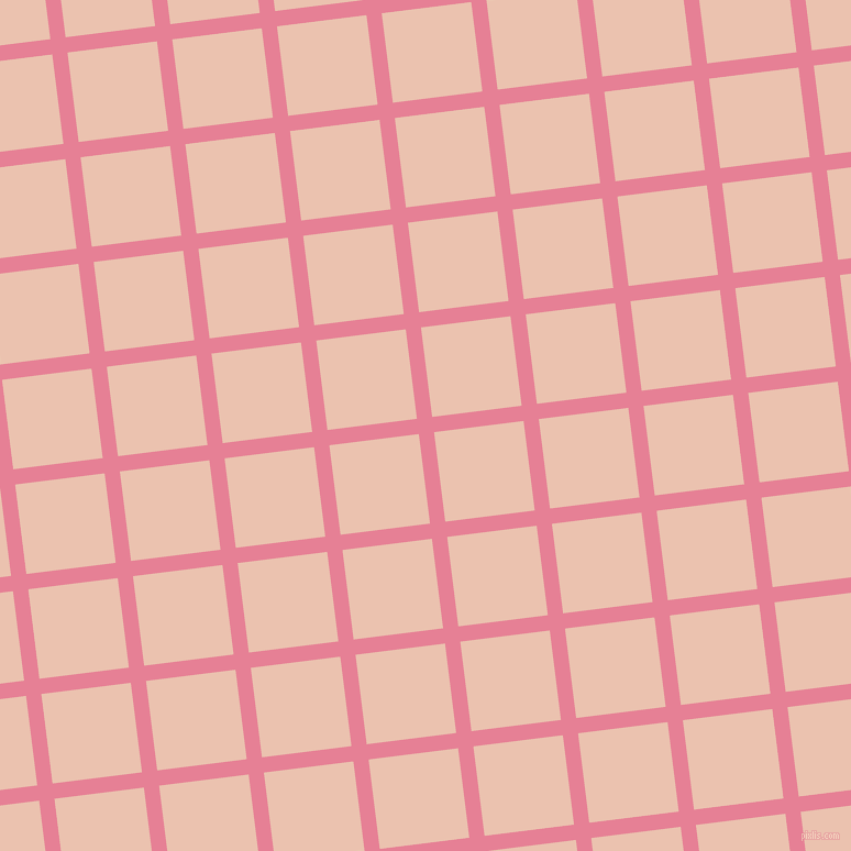 7/97 degree angle diagonal checkered chequered lines, 14 pixel lines width, 82 pixel square size, Carissma and Zinnwaldite plaid checkered seamless tileable