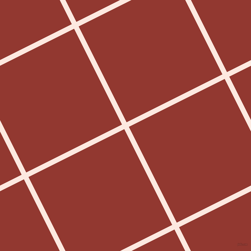 27/117 degree angle diagonal checkered chequered lines, 18 pixel line width, 375 pixel square size, Chablis and Thunderbird plaid checkered seamless tileable