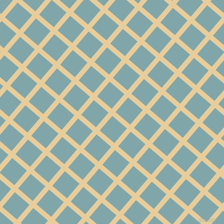 49/139 degree angle diagonal checkered chequered lines, 10 pixel lines width, 39 pixel square size, Chamois and Ziggurat plaid checkered seamless tileable