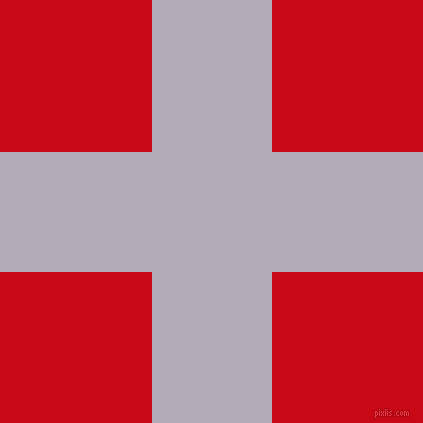 checkered chequered horizontal vertical lines, 120 pixel lines width, 303 pixel square size, Chatelle and Venetian Red plaid checkered seamless tileable
