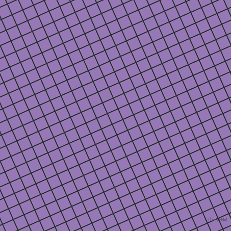 24/114 degree angle diagonal checkered chequered lines, 2 pixel line width, 21 pixel square size, Cod Grey and Purple Mountain
