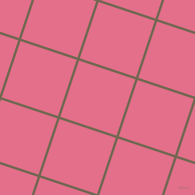 72/162 degree angle diagonal checkered chequered lines, 8 pixel lines width, 197 pixel square size, Coffee and Deep Blush plaid checkered seamless tileable