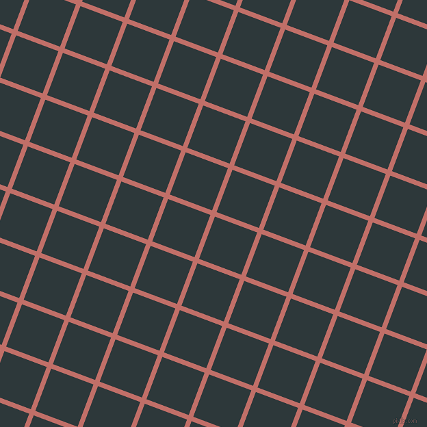 69/159 degree angle diagonal checkered chequered lines, 7 pixel line width, 66 pixel square size, Contessa and Outer Space plaid checkered seamless tileable