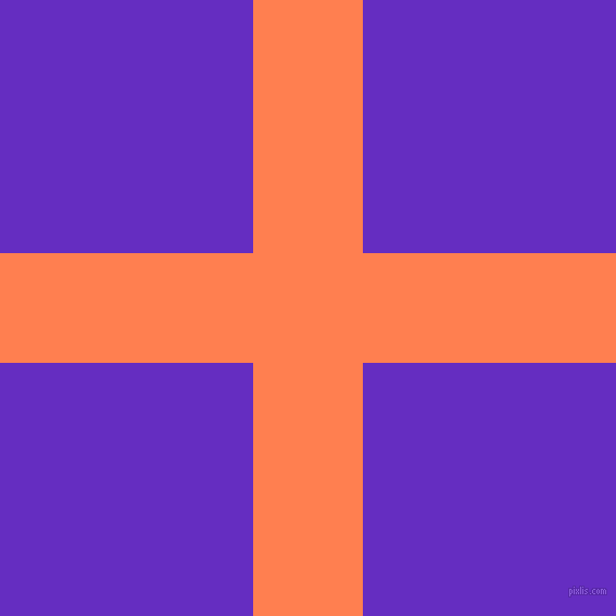 checkered chequered horizontal vertical lines, 101 pixel line width, 466 pixel square size, Coral and Purple Heart plaid checkered seamless tileable