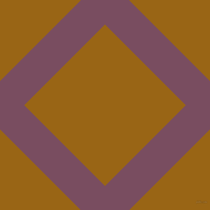 45/135 degree angle diagonal checkered chequered lines, 111 pixel lines width, 371 pixel square size, Cosmic and Golden Brown plaid checkered seamless tileable