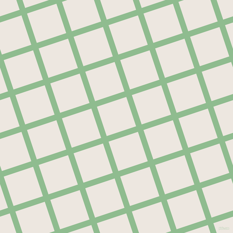 18/108 degree angle diagonal checkered chequered lines, 20 pixel lines width, 106 pixel square size, Dark Sea Green and Desert Storm plaid checkered seamless tileable