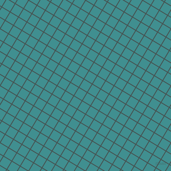 59/149 degree angle diagonal checkered chequered lines, 3 pixel lines width, 31 pixel square size, Dark Slate and Blue Chill plaid checkered seamless tileable