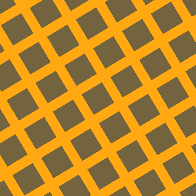31/121 degree angle diagonal checkered chequered lines, 38 pixel line width, 91 pixel square size, Dark Tangerine and Yellow Metal plaid checkered seamless tileable