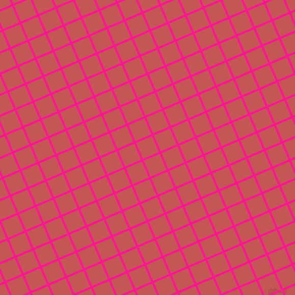 23/113 degree angle diagonal checkered chequered lines, 4 pixel line width, 34 pixel square size, Deep Pink and Fuzzy Wuzzy Brown plaid checkered seamless tileable