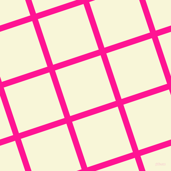 18/108 degree angle diagonal checkered chequered lines, 21 pixel line width, 169 pixel square size, Deep Pink and White Nectar plaid checkered seamless tileable