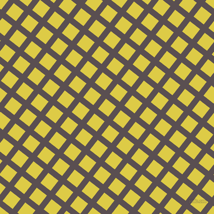 52/142 degree angle diagonal checkered chequered lines, 12 pixel lines width, 26 pixel square size, Don Juan and Confetti plaid checkered seamless tileable