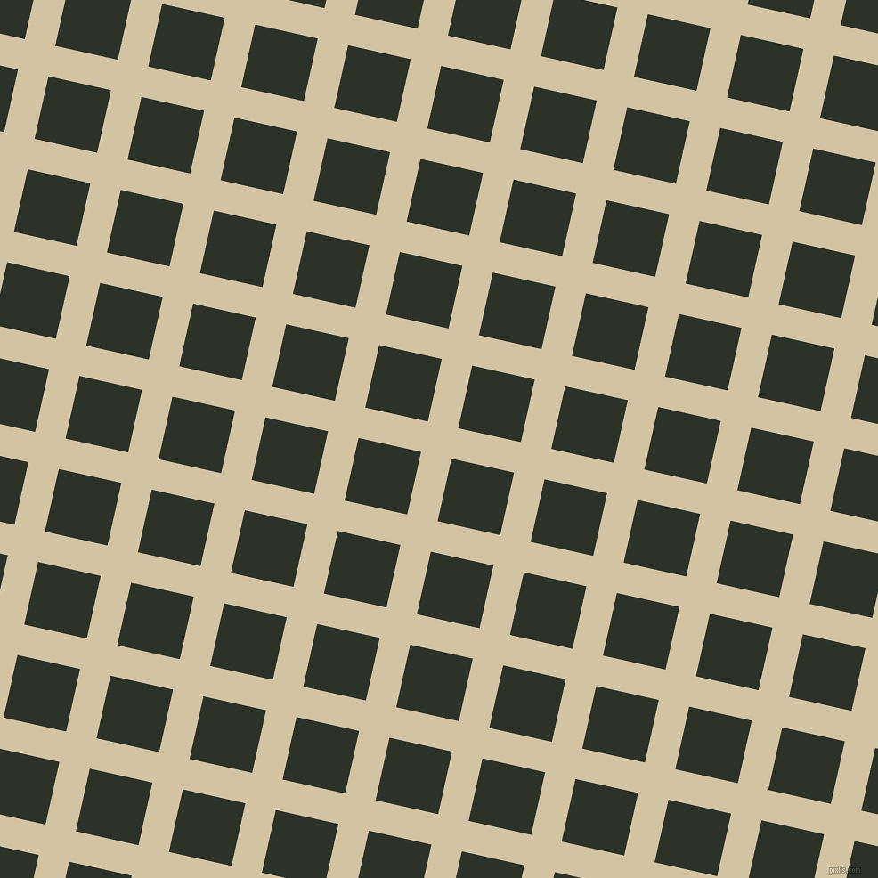 77/167 degree angle diagonal checkered chequered lines, 35 pixel lines width, 72 pixel square size, Double Spanish White and Black Forest plaid checkered seamless tileable
