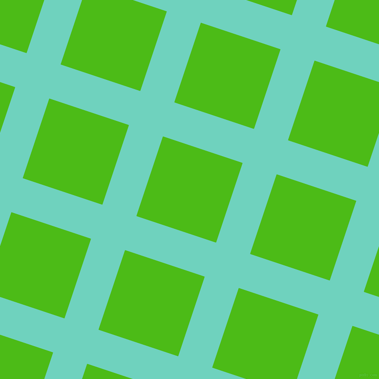 72/162 degree angle diagonal checkered chequered lines, 70 pixel lines width, 164 pixel square size, Downy and Kelly Green plaid checkered seamless tileable