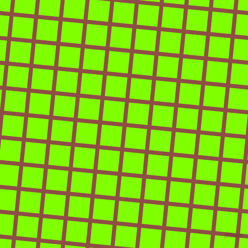 84/174 degree angle diagonal checkered chequered lines, 8 pixel line width, 41 pixel square size, El Salva and Chartreuse plaid checkered seamless tileable