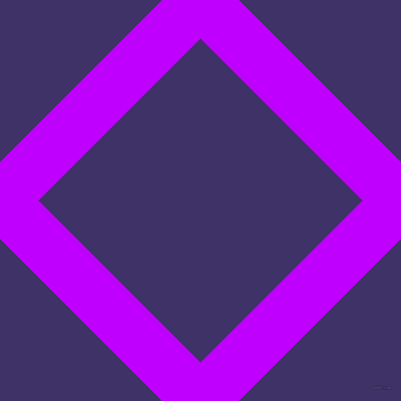 45/135 degree angle diagonal checkered chequered lines, 109 pixel line width, 460 pixel square size, Electric Purple and Minsk plaid checkered seamless tileable