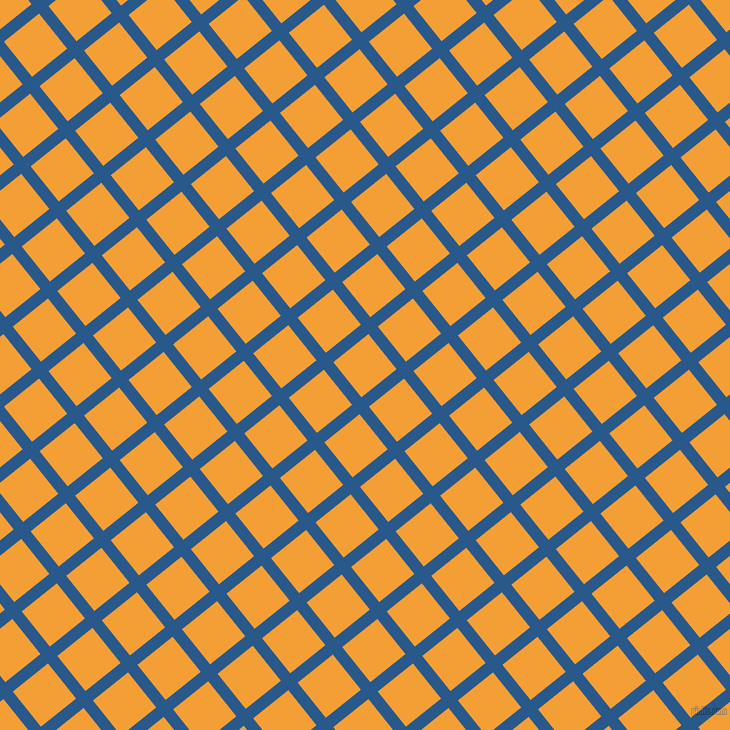 39/129 degree angle diagonal checkered chequered lines, 12 pixel line width, 45 pixel square size, Endeavour and Yellow Sea plaid checkered seamless tileable