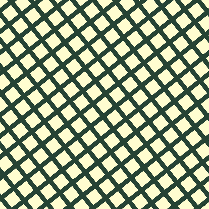 39/129 degree angle diagonal checkered chequered lines, 18 pixel lines width, 47 pixel square size, Everglade and Cream plaid checkered seamless tileable