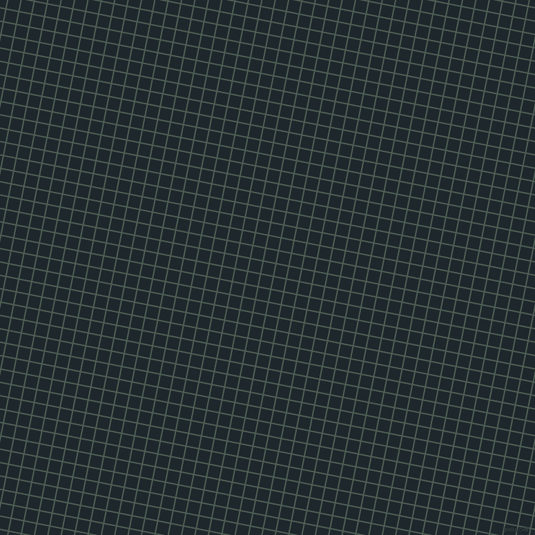 79/169 degree angle diagonal checkered chequered lines, 2 pixel line width, 17 pixel square size, Feldgrau and Black Pearl plaid checkered seamless tileable