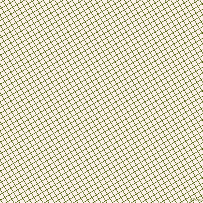 31/121 degree angle diagonal checkered chequered lines, 2 pixel line width, 14 pixel square size, Fiji Green and Linen plaid checkered seamless tileable