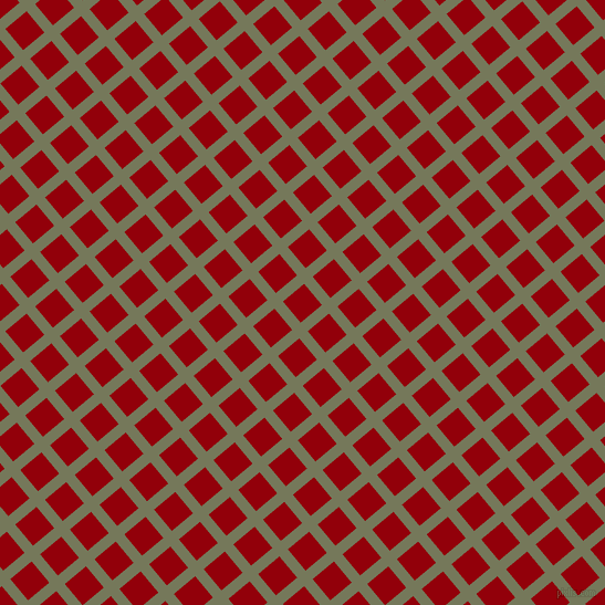 40/130 degree angle diagonal checkered chequered lines, 10 pixel line width, 25 pixel square size, Finch and Sangria plaid checkered seamless tileable