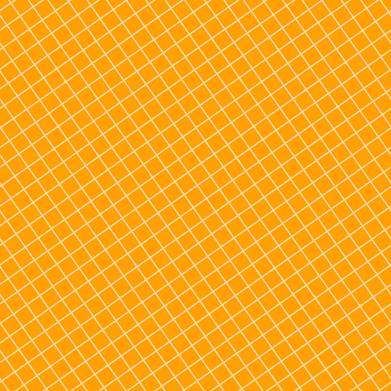 35/125 degree angle diagonal checkered chequered lines, 3 pixel line width, 29 pixel square size, Frangipani and Orange Peel plaid checkered seamless tileable