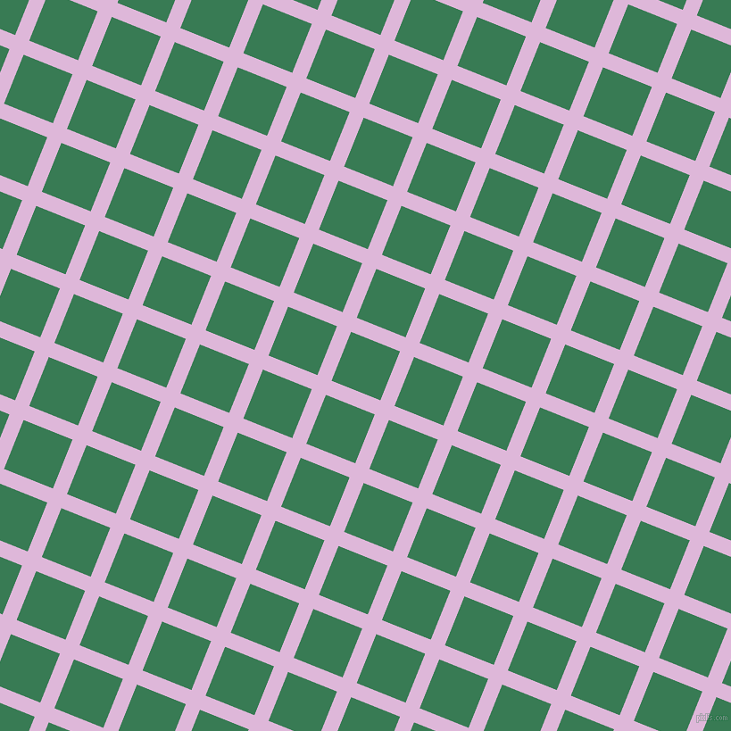 68/158 degree angle diagonal checkered chequered lines, 17 pixel lines width, 59 pixel square size, French Lilac and Amazon plaid checkered seamless tileable