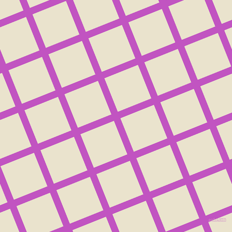 22/112 degree angle diagonal checkered chequered lines, 14 pixel line width, 73 pixel square size, Fuchsia and Orange White plaid checkered seamless tileable