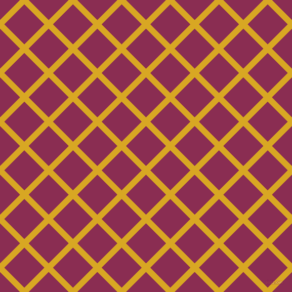 45/135 degree angle diagonal checkered chequered lines, 12 pixel lines width, 56 pixel square size, Galliano and Rose Bud Cherry plaid checkered seamless tileable