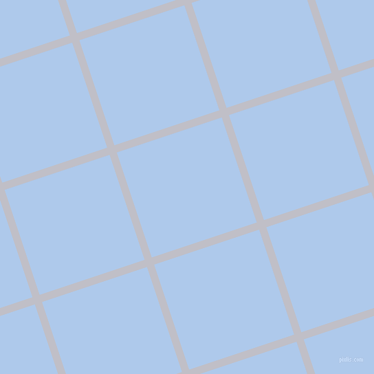 18/108 degree angle diagonal checkered chequered lines, 11 pixel lines width, 161 pixel square size, Ghost and Tropical Blue plaid checkered seamless tileable