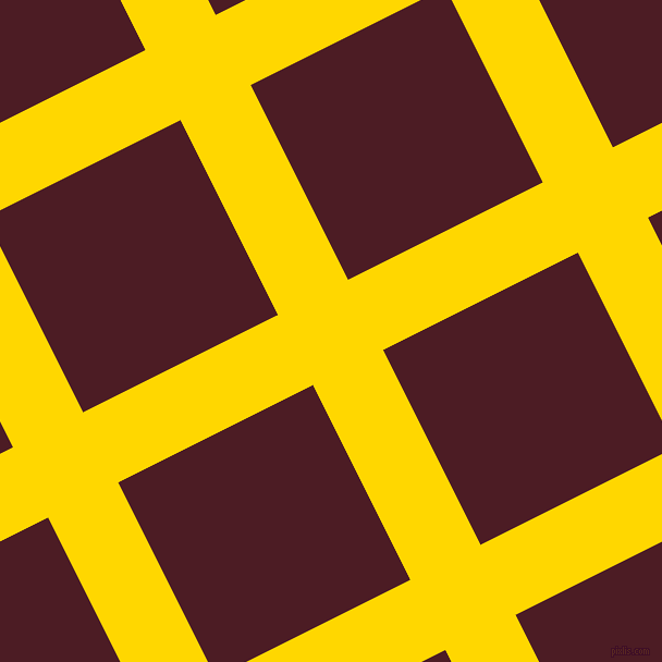 27/117 degree angle diagonal checkered chequered lines, 72 pixel lines width, 200 pixel square size, Gold and Bordeaux plaid checkered seamless tileable