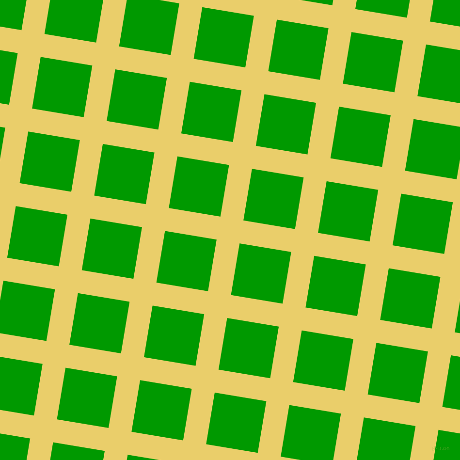 81/171 degree angle diagonal checkered chequered lines, 48 pixel lines width, 108 pixel square size, Golden Sand and Islamic Green plaid checkered seamless tileable