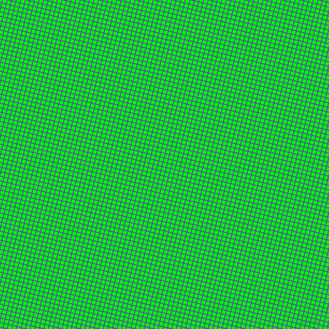 76/166 degree angle diagonal checkered chequered lines, 2 pixel line width, 7 pixel square size, Governor Bay and Lime plaid checkered seamless tileable